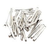 Maxbell 30Piece Alligator Teeth Hair Clip Flat Single Prong Hair Clip DIY Headdress
