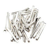 Maxbell 30Piece Alligator Teeth Hair Clip Flat Single Prong Hair Clip DIY Headdress