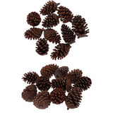 Maxbell 10pcs Pine Cones Baubles Hanging Christmas Tree Holiday Decoration B 8-10CM