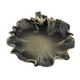 Maxbell Chinese Painting Ink Dish Pen Holder Calligraphy Tool Supplies Lotus Leaf