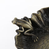 Maxbell Chinese Painting Ink Dish Pen Holder Calligraphy Tool Supplies Lotus Leaf