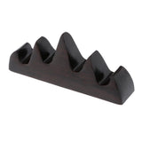 Maxbell Wooden Calligraphy Brush Pen Rack Holder Stand Five Finger Mountain 110x20mm