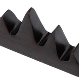 Maxbell Wooden Calligraphy Brush Pen Rack Holder Stand Five Finger Mountain 110x20mm