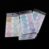 Maxbell 8x Colored Index Labels Flags Stickers Writable Repositionable Margin Tabs E