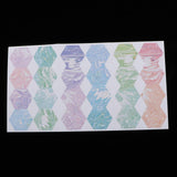 Maxbell 8x Colored Index Labels Flags Stickers Writable Repositionable Margin Tabs E