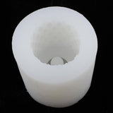 Maxbell 3D Flower Vase Bottle silicone mold for candle soap DIY crafts  45x45x57mm