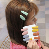 Max 12pcs Girl's Hair Clip Crystal Hair Accessory Clear Hair Decors Non Slip