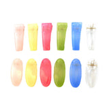 Max 12pcs Girl's Hair Clip Crystal Hair Accessory Clear Hair Decors Non Slip