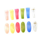 Max 12pcs Girl's Hair Clip Crystal Hair Accessory Clear Hair Decors Non Slip