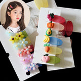 Max 6 Pieces Alligator Cute Hair Clips Girls Kids Hair Accessories Headwear