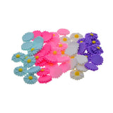 Max 50Pack Resin Daisy Flatback Cabochon Beads Embellishments DIY Crafts Mixed