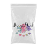 Max 50Pack Resin Daisy Flatback Cabochon Beads Embellishments DIY Crafts Mixed