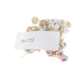 Maxbell 50/100 Pieces Colored Metal Heart Head Brads Paper Craft Fasteners 10x10mm