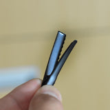 Maxbell 50Alligator Teeth Hair Clip Flat Single Prong Hair Clip DIY Headdress 46x7mm