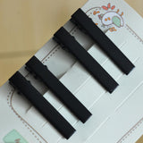 Maxbell 50Alligator Teeth Hair Clip Flat Single Prong Hair Clip DIY Headdress 46x7mm