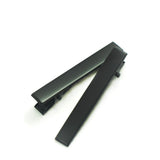 Maxbell 50Alligator Teeth Hair Clip Flat Single Prong Hair Clip DIY Headdress 56x8mm