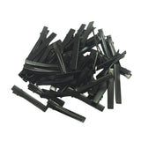 Maxbell 50Alligator Teeth Hair Clip Flat Single Prong Hair Clip DIY Headdress 56x8mm