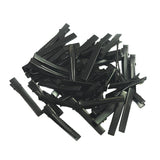 Maxbell 50Alligator Teeth Hair Clip Flat Single Prong Hair Clip DIY Headdress 56x8mm
