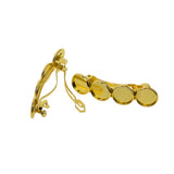 Max 6Pcs Hair Clips Barrette Spring Hairpin Blank Cabochon Settings Accessories