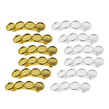 Max 6Pcs Hair Clips Barrette Spring Hairpin Blank Cabochon Settings Accessories