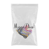 Max 5m Elastic Rope Colorful Rubber Hair Tie Hair Band Ponytail Holder DIY
