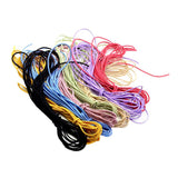 Max 5m Elastic Rope Colorful Rubber Hair Tie Hair Band Ponytail Holder DIY
