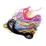 Max 5m Elastic Rope Colorful Rubber Hair Tie Hair Band Ponytail Holder DIY