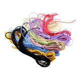 Max 5m Elastic Rope Colorful Rubber Hair Tie Hair Band Ponytail Holder DIY