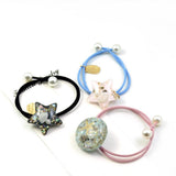 Max 5m Elastic Rope Colorful Rubber Hair Tie Hair Band Ponytail Holder DIY