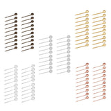 Max 20Pcs blank cabochon beads hair clip setting base round 12mm Golden