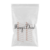 Max 20Pcs blank cabochon beads hair clip setting base round 12mm Rose Gold