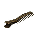 Max 10x Alligator Clips Prong Duckbill Teeth Comb Hairpin Bow DIY Antique Brass