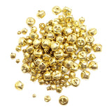 Max Mixed Golden 150Pcs Jingle Bells Charms Pendants Christmas Bells Decor DIY