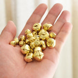 Max Mixed Golden 150Pcs Jingle Bells Charms Pendants Christmas Bells Decor DIY