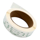 Maxbell 1 Roll of 250pcs Freezer Refrigerator Food Storage Labels Adhesive Stickers