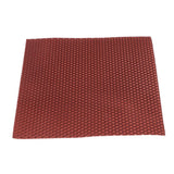 Maxbell 20x20cm honeycomb beeswax slice pieces for pillar candle taper DIY  brown