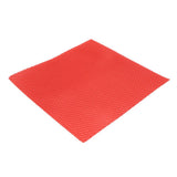 Maxbell 20x20cm honeycomb beeswax slice pieces for pillar candle taper DIY  red