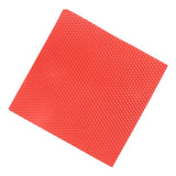 Maxbell 20x20cm honeycomb beeswax slice pieces for pillar candle taper DIY  red