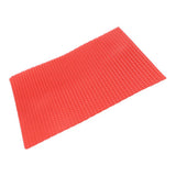Maxbell 20x20cm honeycomb beeswax slice pieces for pillar candle taper DIY  red