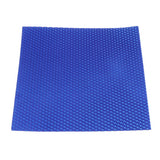 Maxbell 20x20cm honeycomb beeswax slice pieces for pillar candle taper DIY  blue