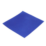Maxbell 20x20cm honeycomb beeswax slice pieces for pillar candle taper DIY  blue