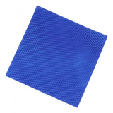Maxbell 20x20cm honeycomb beeswax slice pieces for pillar candle taper DIY  blue