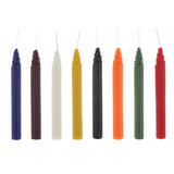 Maxbell Beeswax Candles Long Candles Hand Made Honeycomb Taper Wedding Decors Green