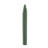 Maxbell Beeswax Candles Long Candles Hand Made Honeycomb Taper Wedding Decors Green