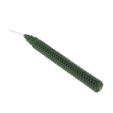 Maxbell Beeswax Candles Long Candles Hand Made Honeycomb Taper Wedding Decors Green