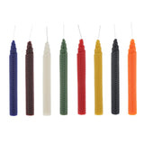 Maxbell Beeswax Candles Long Candles Hand Made Honeycomb Taper Wedding Decors Green