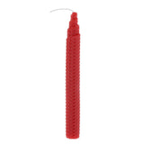 Maxbell Beeswax Candles Long Candles Hand Made Honeycomb Taper Wedding Decors Red