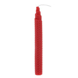 Maxbell Beeswax Candles Long Candles Hand Made Honeycomb Taper Wedding Decors Red