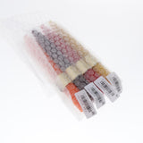 Maxbell Beeswax Candles Long Candles Hand Made Honeycomb Taper Wedding Decors Red