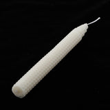 Maxbell Beeswax Candles Long Candles Hand Made Honeycomb Taper Wedding Decors White